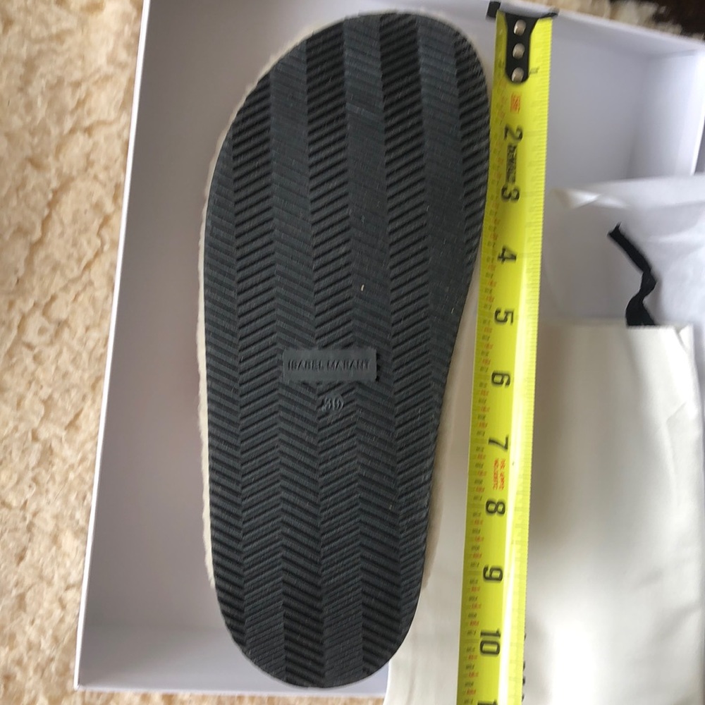 Isabel Marant Mirst Shearling Slide $890 - Picture 10 of 16